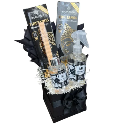 Box de sahumerios y aroma negro